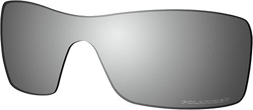 SAUCER Premium Replacement Lenses for Oakley Batwolf OO9101 | UV400 Protection, Anti-Scratch, Precise Fit & Enhanced Clarity