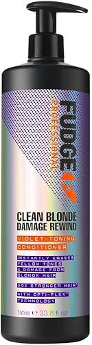 Conditioner by Fudge Clean Blonde Damage Rewind Violet-Toning Conditioner 1000ml