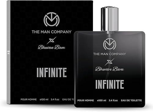 The Man Company Infinite EDT Perfume For Men - 100ml | Premium Long Lasting Fragrance Spray | Gift for Husband, Boyfriend