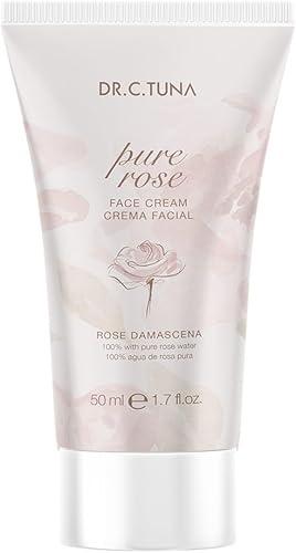 FARMASi Pure Rose Face Cream – 50 ml / 1.69 fl oz – Moisturizing Daily Facial Cream with Rose Extract for Soft, Radiant Skin – Lightweight Formula for All Skin Types, Hydrating & Nourishing