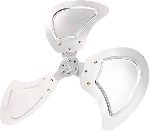 Ciieeo Industrial 20-inch 3-Blade Aluminum Fan Blade Replacement with 12mm Bore for Pedestal Floor Standing Electric Fans Sturdy Household and Commercial Accessory