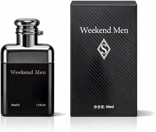 Men's Parfum with Bergamot, Lavender, Black Pepper, Cedarwood Fragrance, 50mL 1.7 FL OZ, Long-Lasting Perfume for Men