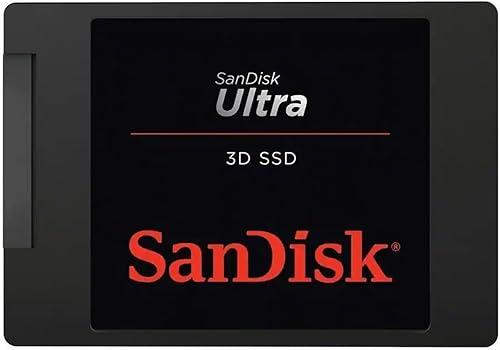 SANDISK Ultra 3D NAND 500GB Internal SSD - SATA III 6 Gb/s, 2.5 Inch /7 mm, Up to 560 MB/s - SDSSDH3-500G-G26