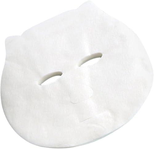 Disposable Facial Mask Sheets 50pcs 17.5x15.5cm Moisturizing Skin Care Sheet for Sensitive Skin Nourishing Face Treatment for Daily Use