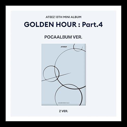 (Z.) GOLDEN HOUR : PART.4 13th Mini Album POCA Ver/QR+2Sticker+2 PhotoCard+GIFT