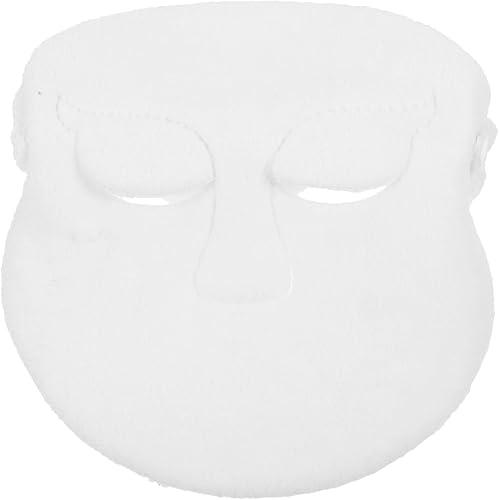 jojofuny Thickened Reusable Facial Beauty Towel Mask Double-Layer Hot Cold Compress Face Towel with Drawstring for Skincare and Facial Steamer Use