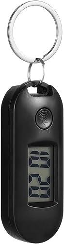 Digital Keychain Watch with Clip Pocket Watch Clip-on Backpack Mini Electronic Keychain for Students Unisex Lanyard Backpack Portable