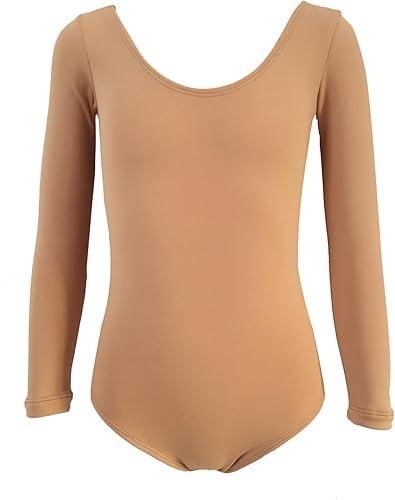 Ice Figure Skating Tops Girls Skating Performance Wear Fleece Inside Adult Training Women Competition Colour of Skin