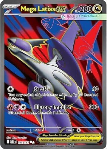 Pokemon - Mega Latias ex - 163/132 - ME01: Mega Evolution (MEG) - Ultra Rare - Full Art - Single Card