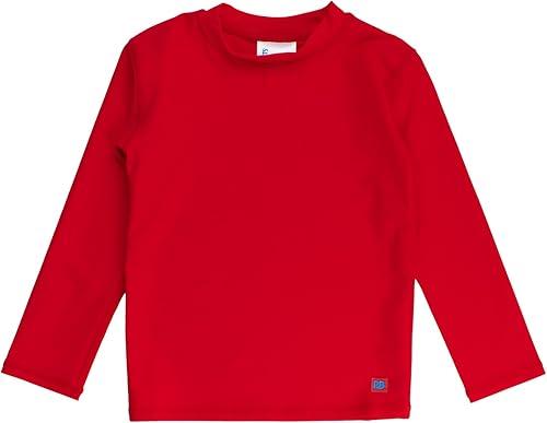 RUGGEDBUTTS® Baby/Toddler Boys Long Sleeve Rash Guard Swim Shirt w/UPF 50+