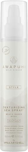 Awapuhi Wild Ginger by Paul Mitchell Texturizing Sea Spray, Creates Beach Waves, Adds Body, For All Hair Types, 5.1 fl. oz.