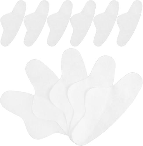 NUOBESTY Disposable Cotton Nose Pore Strips 500pcs Long Shape Non-woven Facial Skin Care Tool for T-zone Deep Cleansing and Oil Absorption