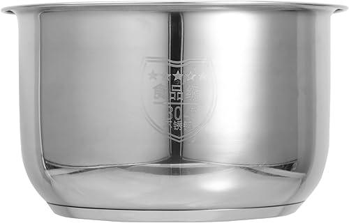 Ciieeo 2L Rice Cooker - Stainless Steel Inner Pot & Tank Liner - Electric Pressure Cooker Pot