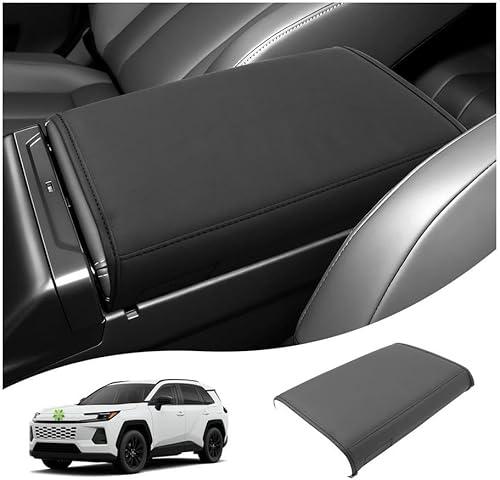 Ruiya 2026 RAV4 Armrest Cover for Toyota RAV4 6th Gen Accessories Soft Comfy Center Console Cover Compatible with 2026 Toyota RAV4 XA60 LE/SE/XLE Premium/Woodland/XSE/Limited
