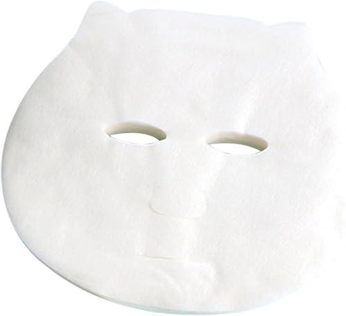 Face Mask Sheets 100pcs 20.5x18cm Breathable Pre-cut Facial Sheet Masks for Skin Care Hydration and Moisturizing