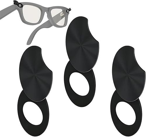 Glasses Camera Cover - 3 Pieces Smart Anti Spying, 0.91x0.35x0.04 Inches Electronics Supply, Strong Grip with High Resistance, Security Tool, Lifestyle Accessories for Meetings Travel Golf Sunglasses