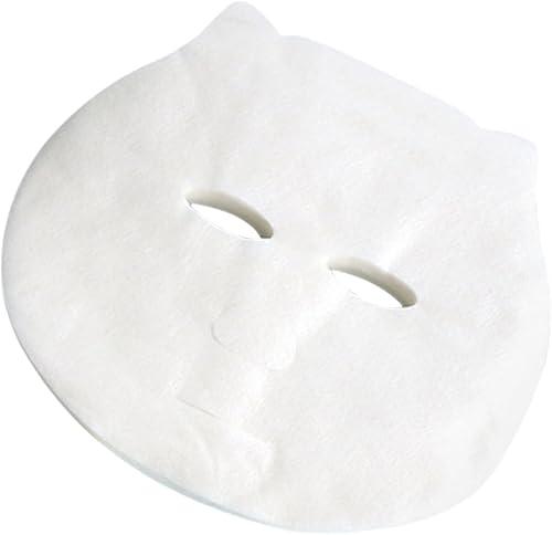 Healifty Face Mask Sheets 50pcs 20.5x18cm Breathable Pre-cut Skin Care Face Sheet Masks for Hydrating Moisturizing Treatment