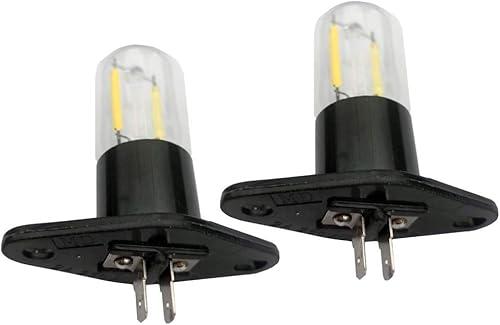 QLEE Led Filament Light 1.5w Z187 Microwave Oven Bulb Straight Terminals T170 20w Equivalent Incandescent Lamps for Lg Sharp Midea