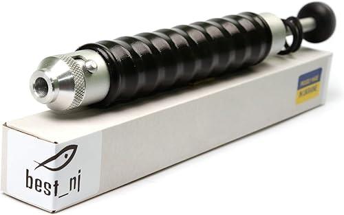 Best Nj 45 ml Aluminum Injector for Soft Plastic Plastisol Fishing Lure Mold Tackle DIY Making (Locking Nozzle)