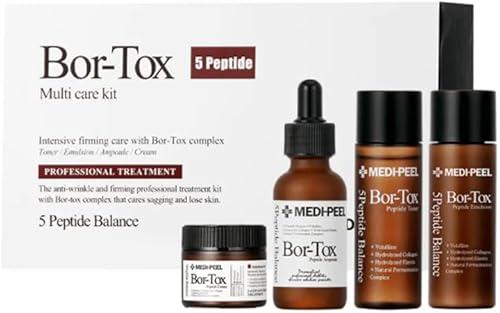 Medi-Peel Bor Tox Multi Care Kit - Peptide Ampoule 30ml, Toner, Emulsion, Cream 50g