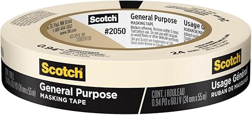 Scotch Greener Masking Tape, 0.94 in x 60 Yard, 2050, 1 roll — 19% off
