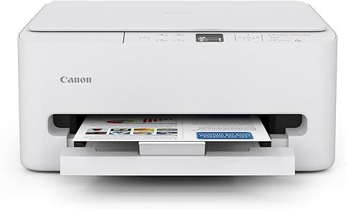 Canon PIXMA TS6520 Wireless Color Inkjet Printer Duplex Printing, White – Home Printer with Copier/Scanner, 1.42” OLED Display, Intuitive Control Panel, Compact Design — 43% off