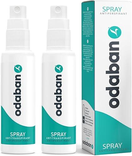odaban antiperspirant deodorant, clinical strenght & protection, hyperhidrosis, deodorant for men & women for excissive sweating, fragrance-free 2x1oz (Pack Of 2)