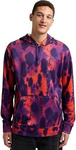 Burton Men's Oak Pullover Hoodie (US, Alpha, XX-Large, Regular, Regular, Fiesta Pro)