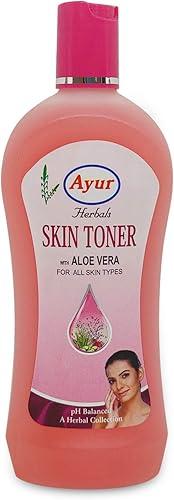 Ayur Herbals Skin Toner With Aloevera, 200ml Lotion,Pack of 1