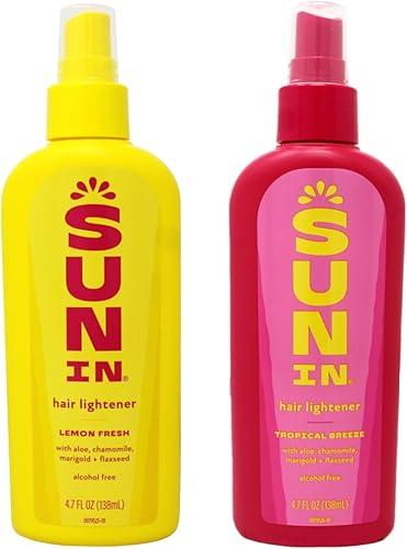 Sun in Hair Lightener, Tropical Breeze & Lemon Fresh Combo