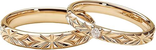 10K 14K 18K Gold Custom Couple Wedding Band for Men and Women,Moissanites/Diamonds Wedding Anniversary Ring Sets for Him & Her, 2PCS Dainty Couple Rings Size 3-16