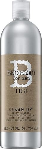 Bed Head by TIGI for Men Clean Up Daily Shampoo, Invigorating Cleanser for All Hair Types, 25.36 fl oz