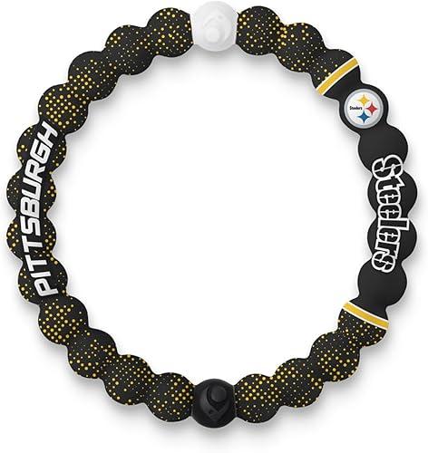Lokai NFL Football Collection Beaded Bracelets for Men & Women - Silicone Jewelry Beaded Friendship Bracelet for Women & Men - Sports Team Gear, Apparel & Accessories