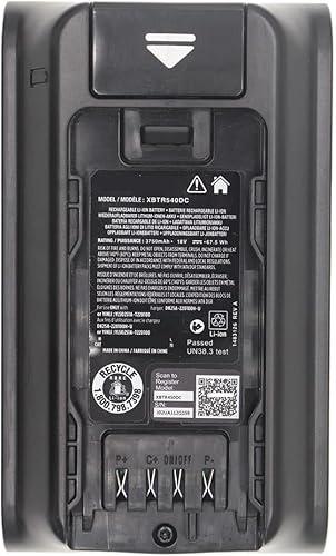 XBTR540DC Battery, 18V 3750mAh Lithium Ion Vacuum Battery, Compatible for Shark IW4625 IW4624 Detect Clean & Empty Battery Accessories Parts