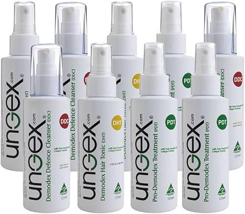Ungex Bundle 1 | 9in1 Refresh Kit for Body, Skin and Scalp | Plant-Based Cleansers, Tonics and Mist | Made in Australia | B1