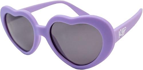 RuffleButts Unisex Kids BPA‑Free Flexible Polarized Polycarbonate Sunglasses – 100% UVA & UVB Protection