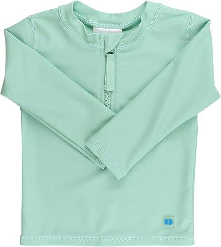 RUGGEDBUTTS® Baby/Toddler Boys Long Sleeve Rash Guard Swim Shirt w/UPF 50+