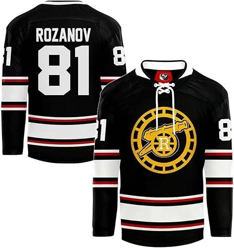 Men/Women Unisex Heated Rivalry Hockey Jersey Shane Hollander & Ilya Rozanov Jersey Long Sleeve Shirts for Fans