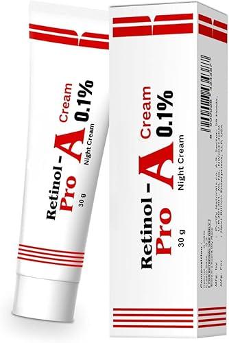 Generic Retinol Pro Night Cream 0.1 Vitamin A Fine Lines, Sun Spots, Anti-Aging (30 Gram / 1.05 Oz)