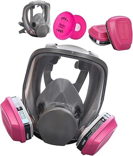 Protective with Filter Systems Respirator Welding Woodworking Work Protections Full Face Respirator with