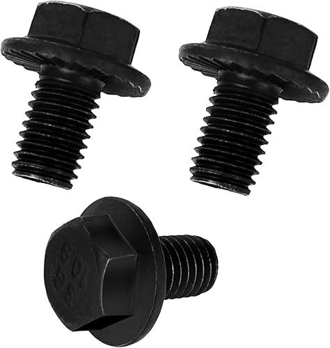 Torque Converter Bolt Compatible for2307304 Chevrolet GM Torque Transformer 4L60E4L65E 4L70E 4L80E 700R4 200-4R 3L80 4T60E 4T65E 4Speed Overdrive M10-1.5x16 ec (Matte Black)