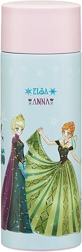 Skater SMBC4B-A Stainless Steel Mug Bottle, 11.8 fl oz (350 ml), Heat Retention, Cold Retention, Vacuum Insulated Construction, Water Bottle, Disney Frozen x Shogo Nakagawa Girls