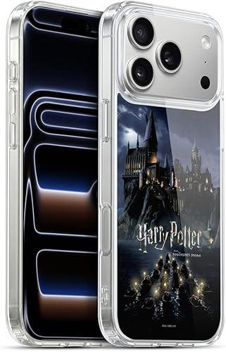 Head Case Designs Officially Licensed Harry Potter Castle Sorcerer's Stone II Gel Case [Military Grade Protection] Compatible with Apple iPhone 17 Pro Max and Compatible with MagSafe