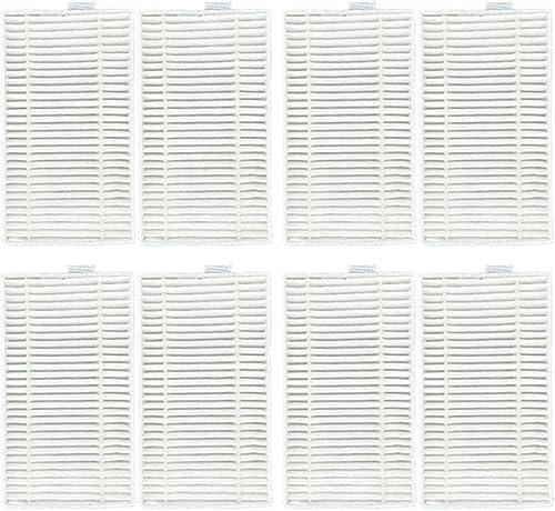 Parts 8pcs Hepa Filter, Compatible for ILIFE A12 Pro, Sweeping Robot Accessories