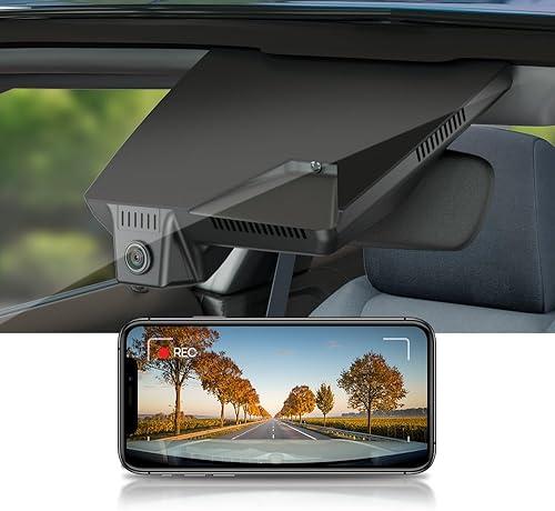 Fitcamx 4K Dash Cam Suitable for Hyundai Ioniq 5 2025-2026 (with 7 Vents/HD2-Ni000) & 2025 Ioniq 5 N, OEM Factory Look, UHD 2160P Video, WiFi & APP, Loop Recording, G-Sensor, Plug & Play, 64GB Card