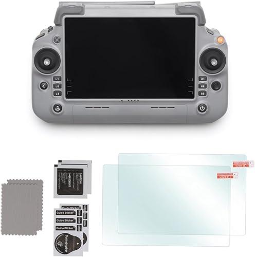 Screen Protector for DJI Matrice 4 RC Plus 2 Remote Controller Tempered Glass Film, Protective Films Compatible with DJI Matrice 4T 4E Drone Transmitter Accessories