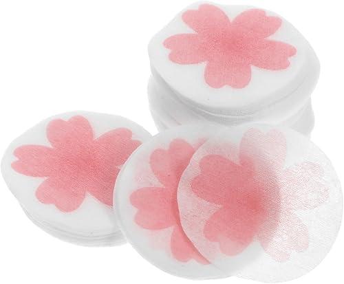 FRCOLOR 100pcs Non-woven Eye Care Paper Sheets Disposable Eye Mask Paper for Skincare DIY Beauty Spa Use White