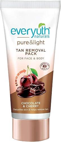 Everyuth Naturals Tan Removal Face Pack, Chocolate and Cherry, 50g