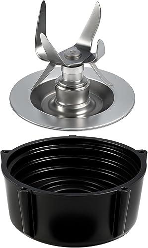 HQRP Blender Blade for Oster Osterizer 148381-000-090 126450-001-090 015132-020-090 126450-000-090 015132-200-090, with Rubber Seal Gasket & 4902 Blender Jar Bottom