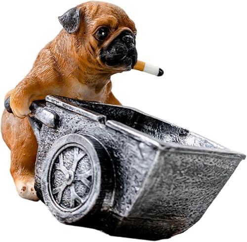 Modern Resin Ashtray for Home Stylish Design Prevents Ashes Scattering Decorative Holder Multipurpose Resin Ashtray